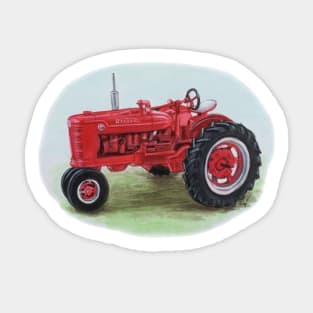Farmall Tractor Sticker